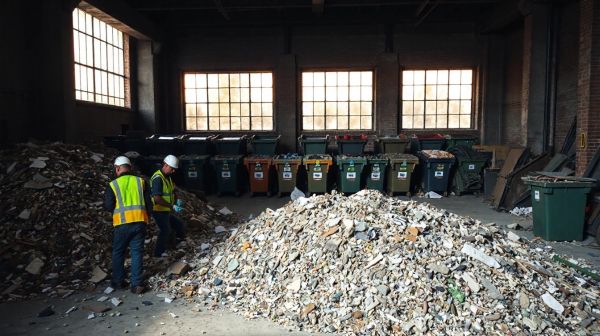 Solutions rapides pour le recyclage des déchets de chantier à Annemasse
